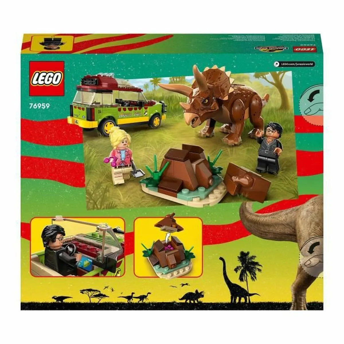 Playset Lego Jurassic Park - Hračky a Hry Bábiky Postavičky