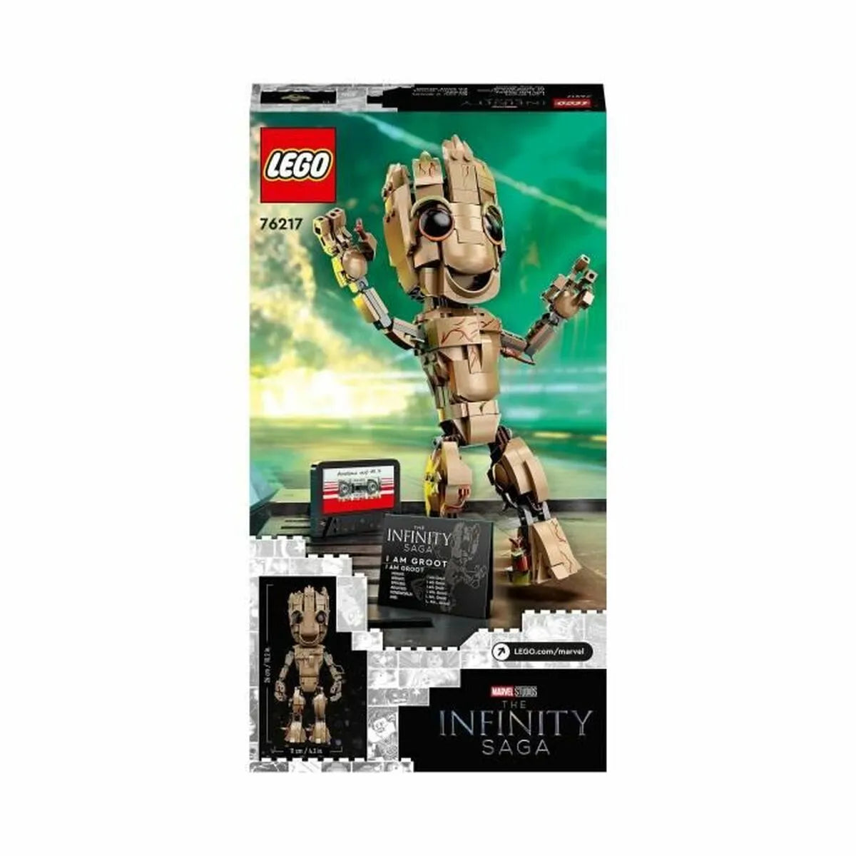 Playset Lego Marvel 76217 my Name Is Groot Guardians Of The Galaxy 2 - Hračky a Hry Bábiky Postavičky