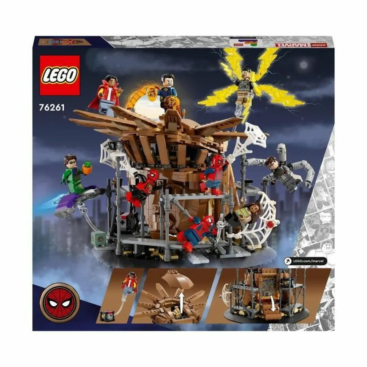 Playset Lego Marvel 76261 Spider-man No Way Home Final Battle - 900 Kusov