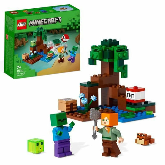 Playset Lego Minecraft 21240 Adventures In The Marais Viacfarebná 65 Kusy - Hračky a Hry Bábiky Postavičky