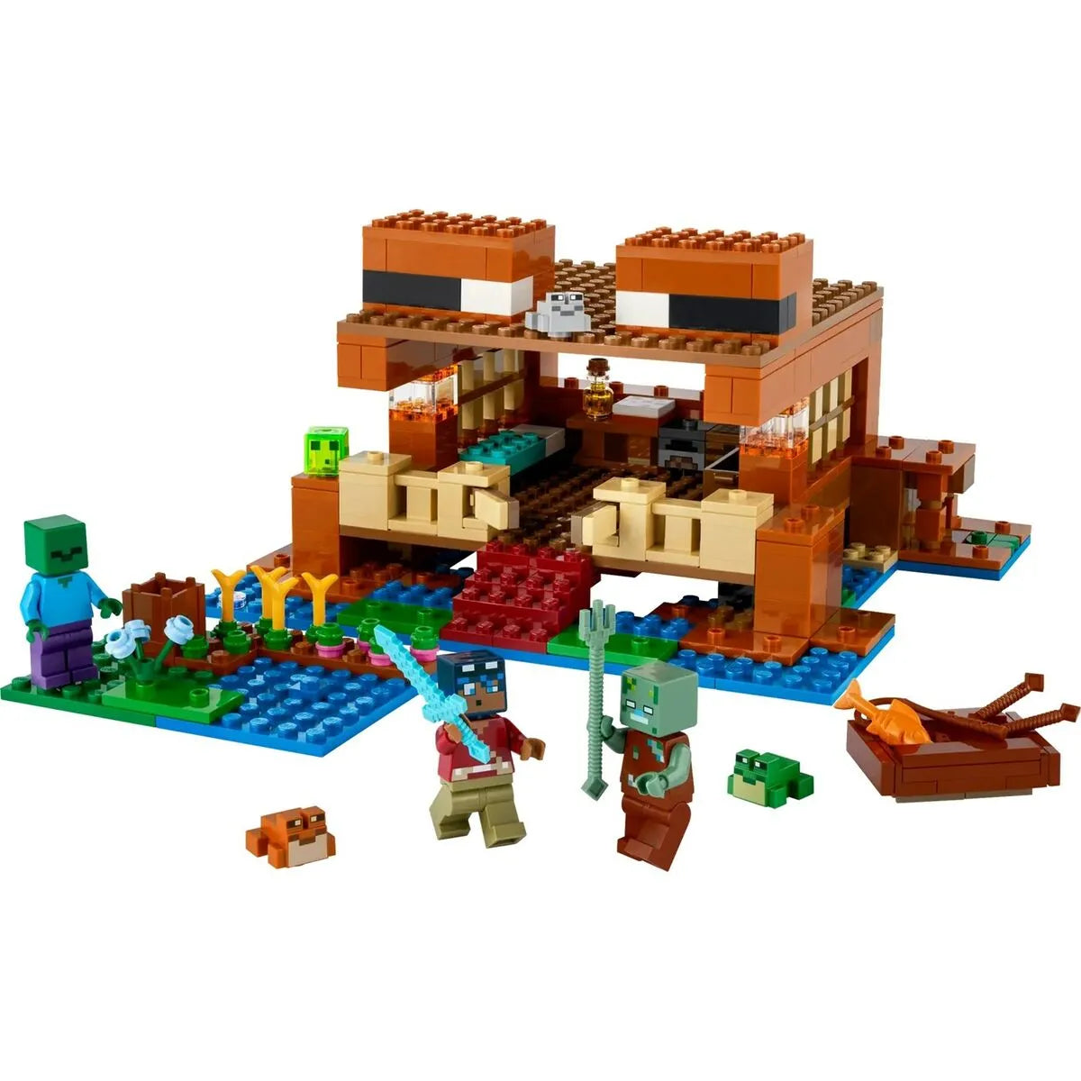 Playset Lego Minecraft The Frog House - Hračky a Hry Bábiky Postavičky