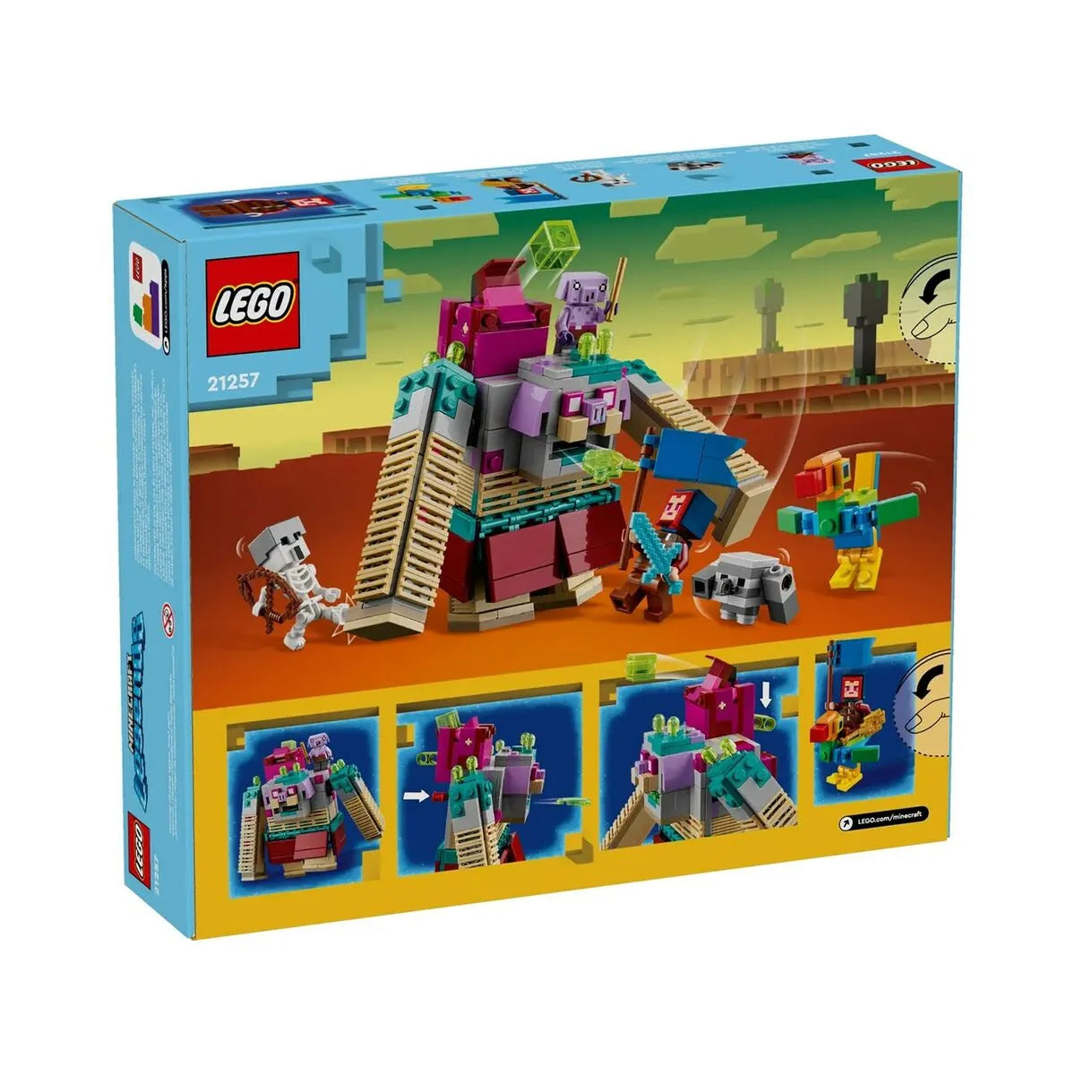 Playset Lego Minicraft Legends