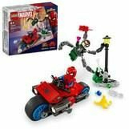 Playset Lego Motorcycle Chase: Spider-man Vs. Doc Ock