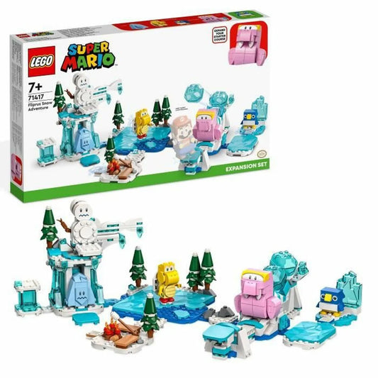 Playset Lego Super Mario 71417 Fliprus Snow Adventure 567 Kusy - Hračky a Hry Bábiky Postavičky