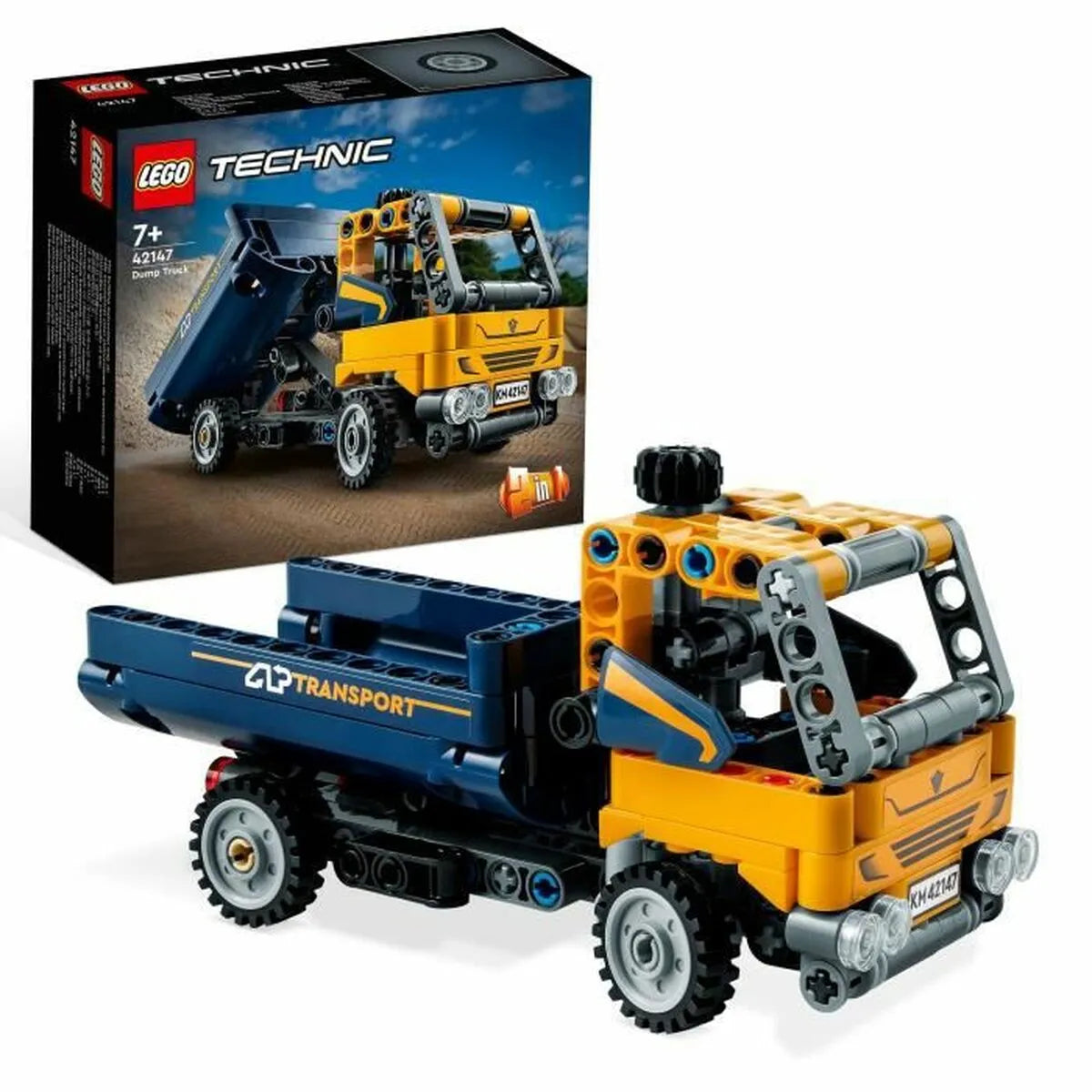 Playset Lego Technic 42147 Dump Truck 177 Kusy - Hračky a Hry Bábiky Postavičky