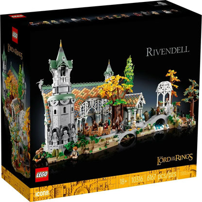 Playset Lego The Lord Of The Rings: Rivendell 10316 6167 Kusy 72 x 39 50 Cm - Hračky a Hry Bábiky Postavičky