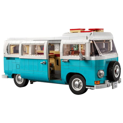 Playset Lego Volkswagen T2 Camper Van 10279 2207 Kusy 14 x 15 35 Cm - Hračky a Hry Bábiky Postavičky