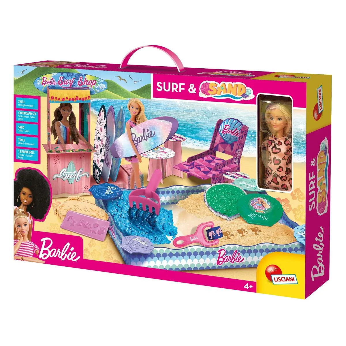 Playset Lisciani Giochi Barbie Surf & Sand - Hračky a Hry Bábiky Postavičky