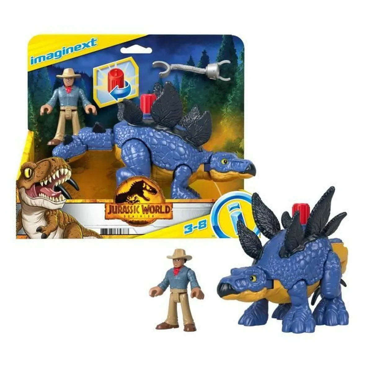 Playset Mattel Jurassic World - Hračky a Hry Bábiky Postavičky