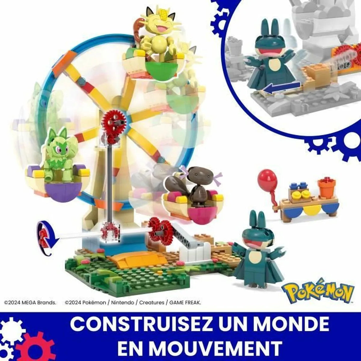 Playset Megablocks Mega Pokémon - Hracie Sady