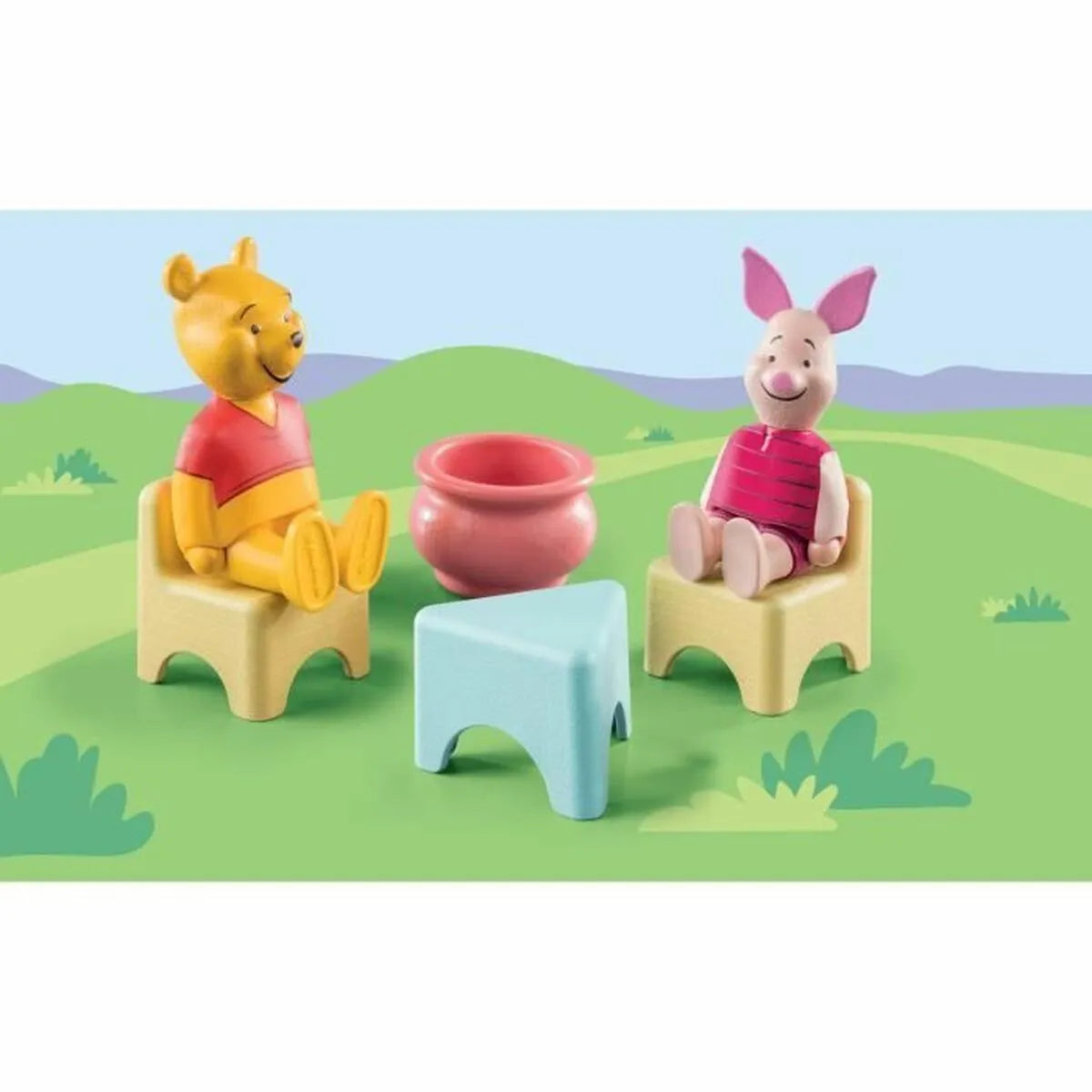 Playset Playmobil 123 Winnie The Pooh 17 Kusy - Hračky a Hry Bábiky Postavičky