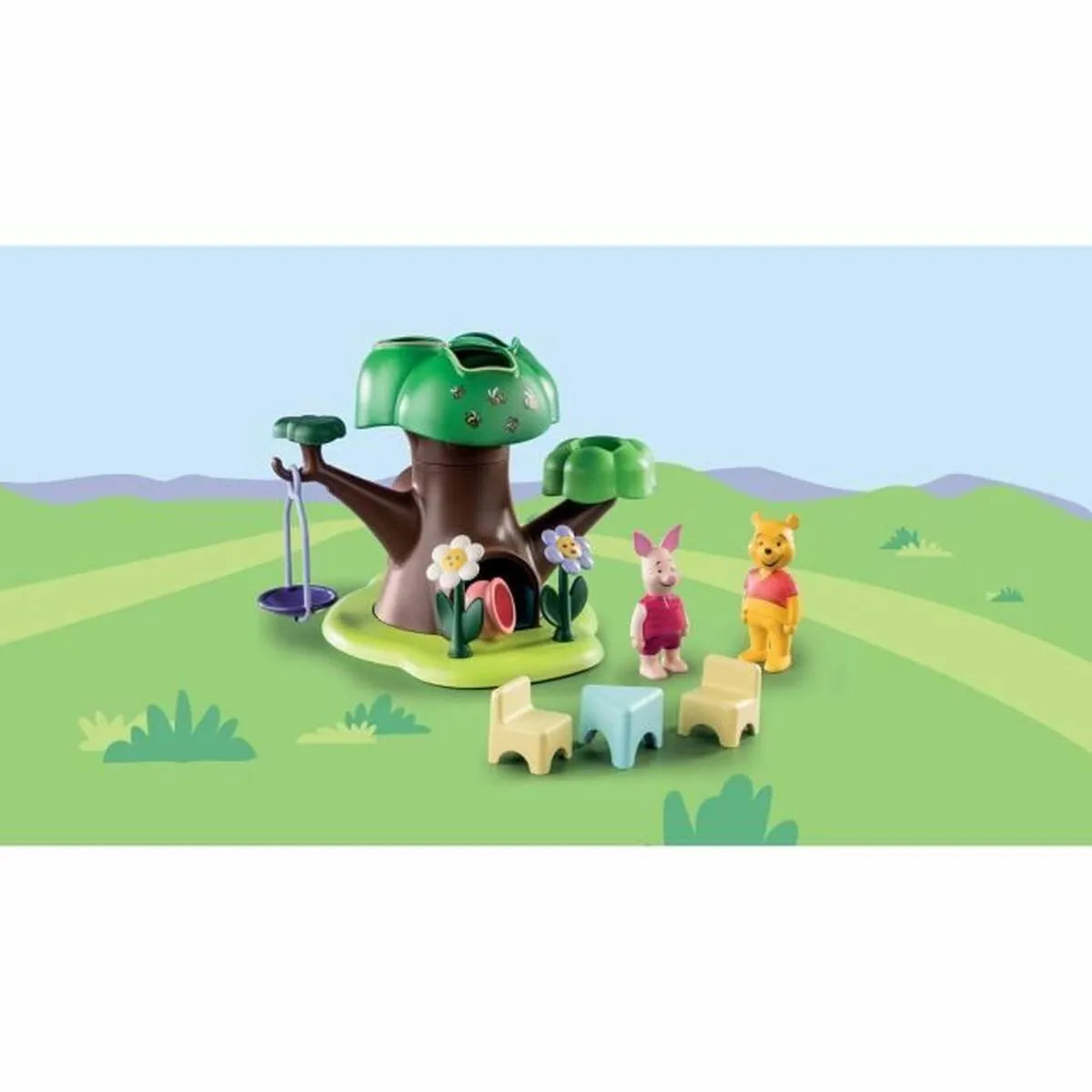 Playset Playmobil 123 Winnie The Pooh 17 Kusy - Hračky a Hry Bábiky Postavičky