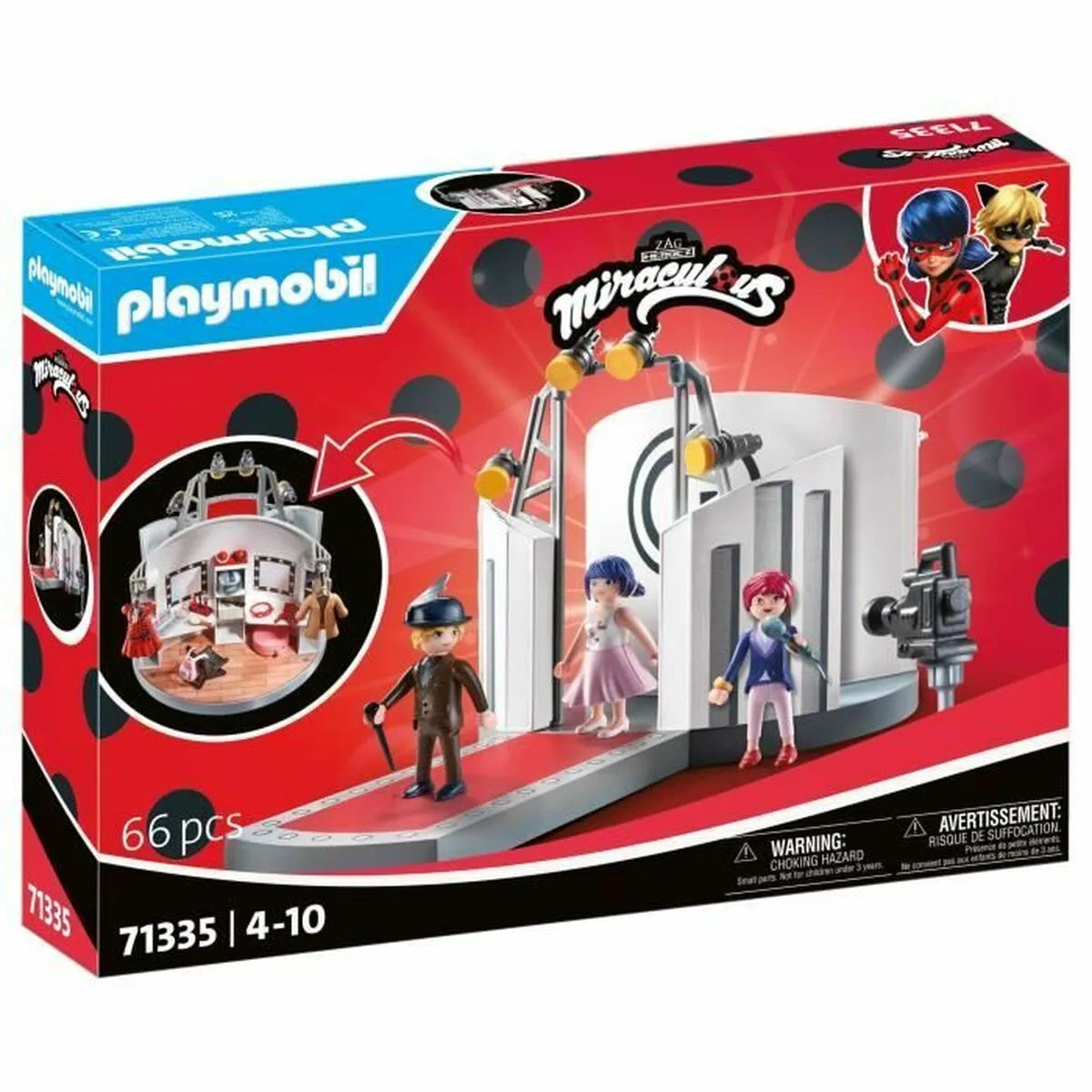 Playset Playmobil 71135 Miracolous - Hracie Sady