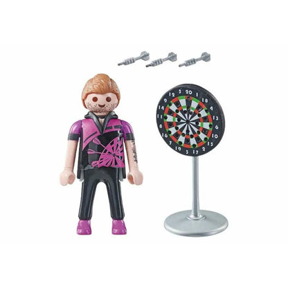 Playset Playmobil 71165 Darts Player 6 Kusy - Hračky a Hry Bábiky Postavičky