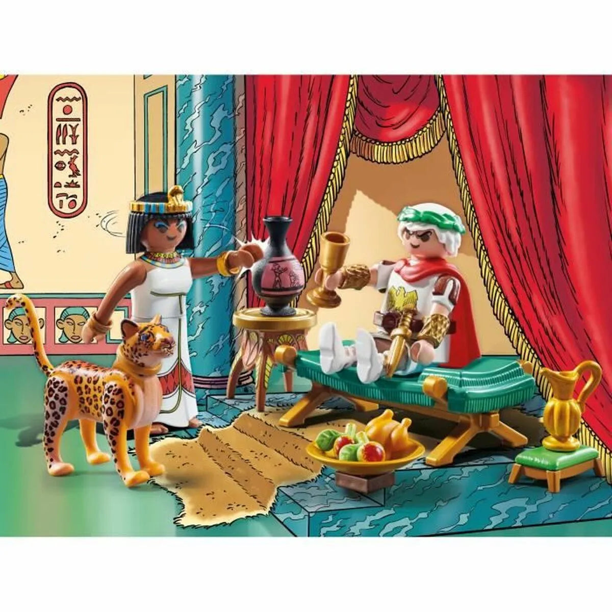 Playset Playmobil 71270 - Asterix: César And Cleopatra 28 Kusy - Hračky a Hry Bábiky Postavičky