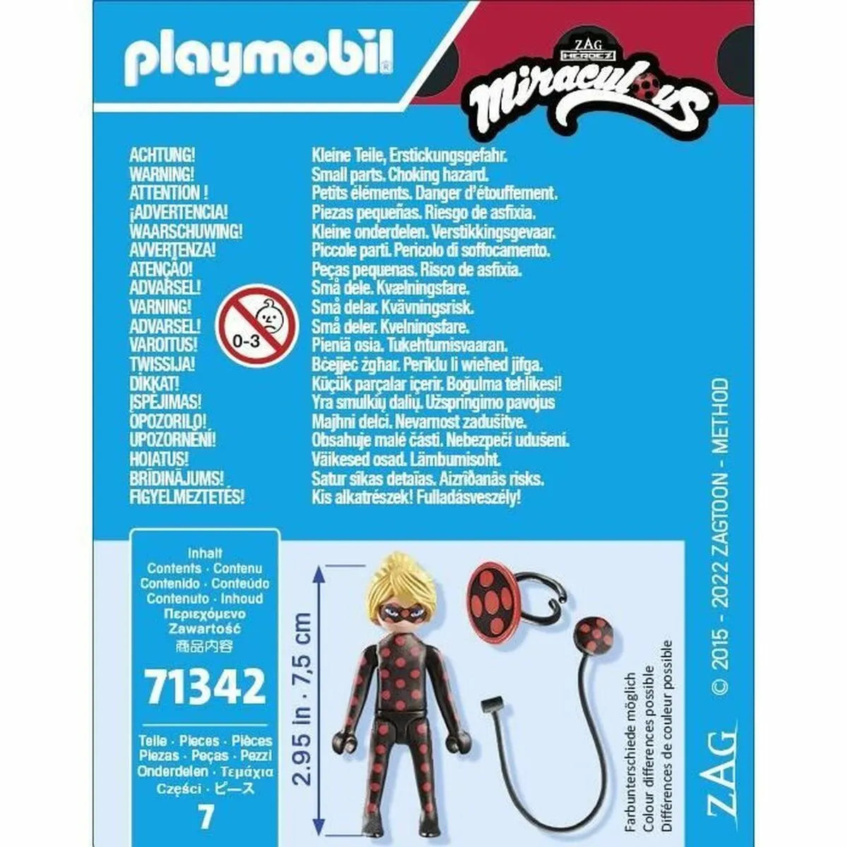 Playset Playmobil 71342 Miraculous - Hracie Sady