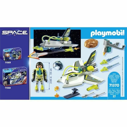 Playset Playmobil 71370 Space 57 Kusy - Hračky a Hry Bábiky Postavičky