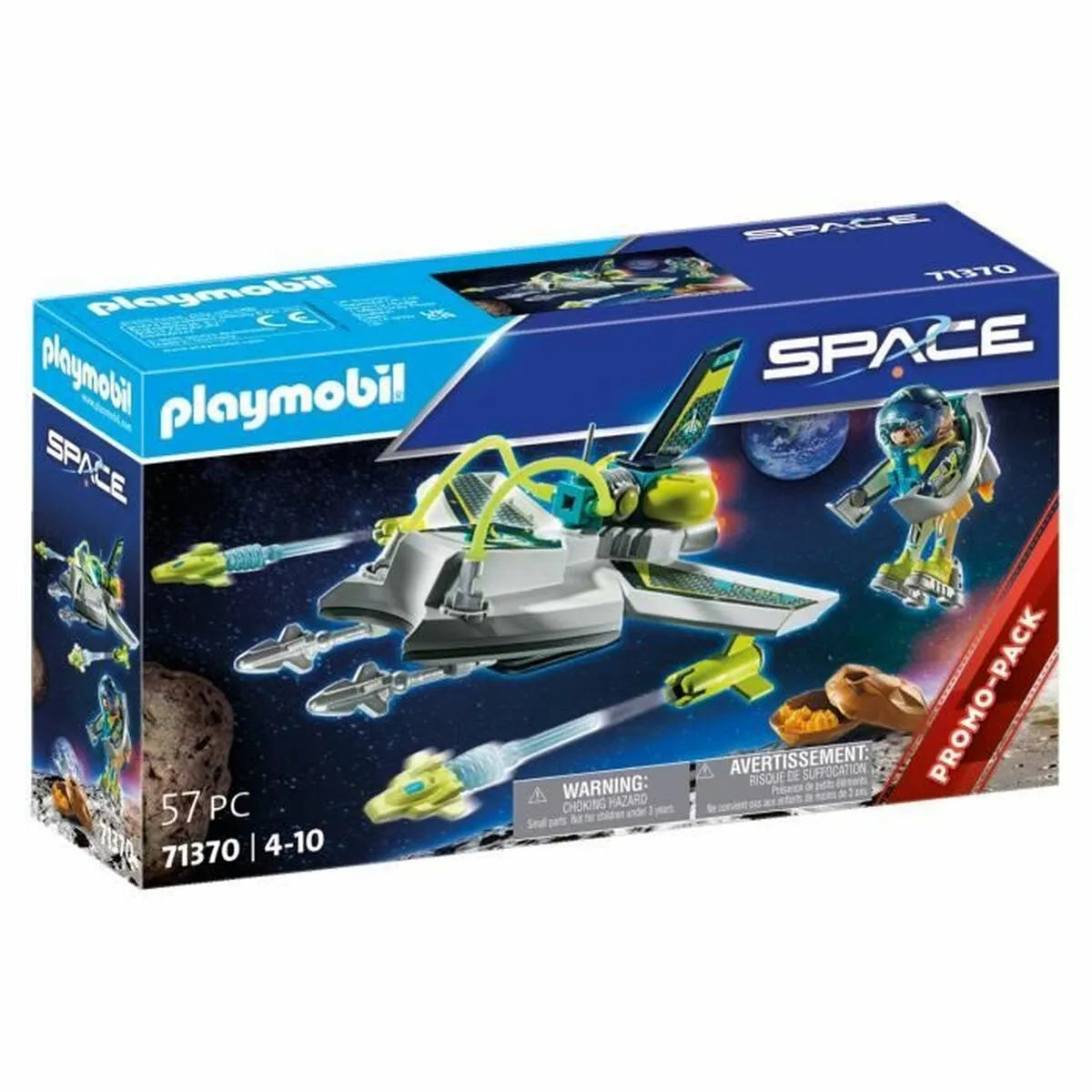 Playset Playmobil 71370 Space 57 Kusy - Hračky a Hry Bábiky Postavičky