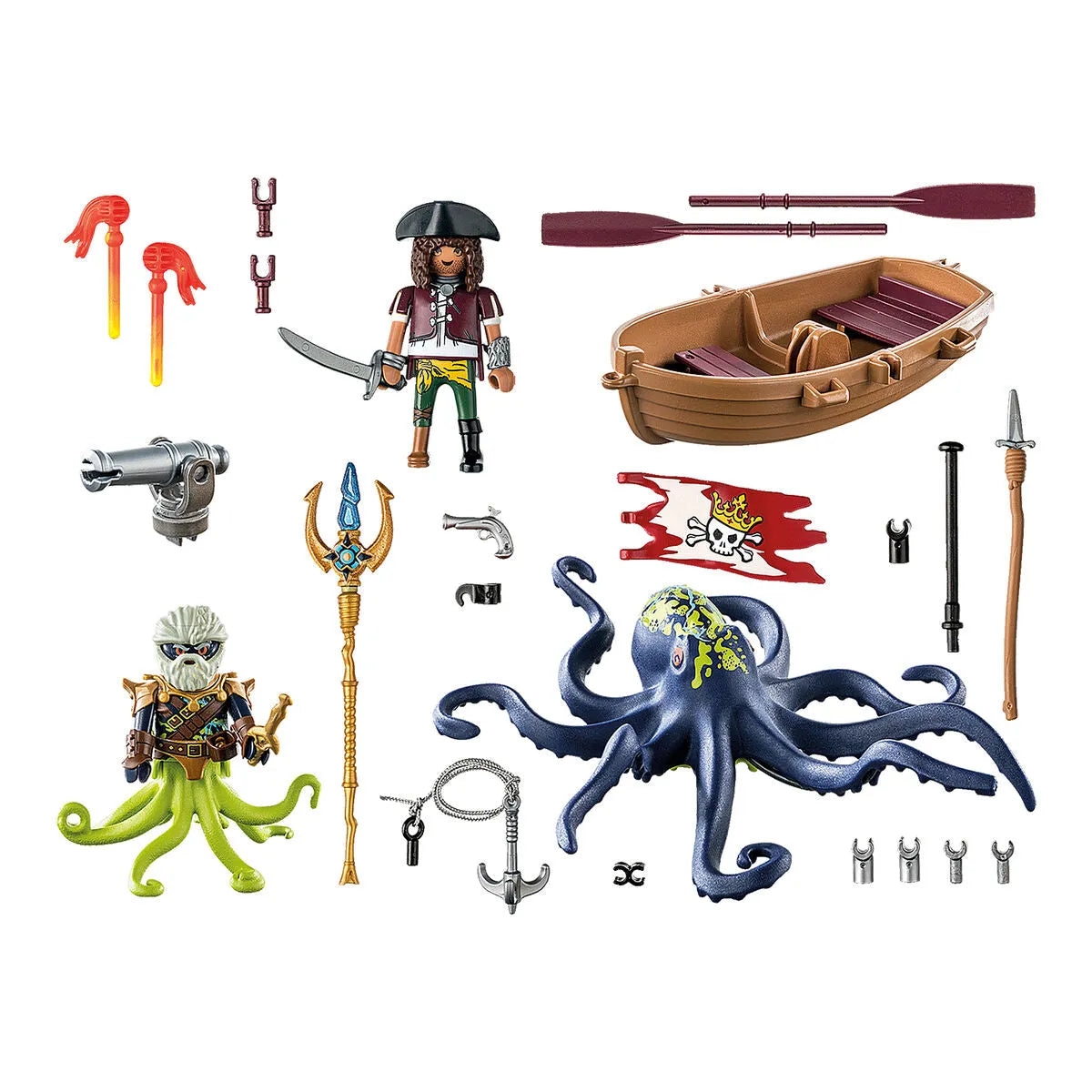 Playset Playmobil 71419 Pirates - Hracie Sady