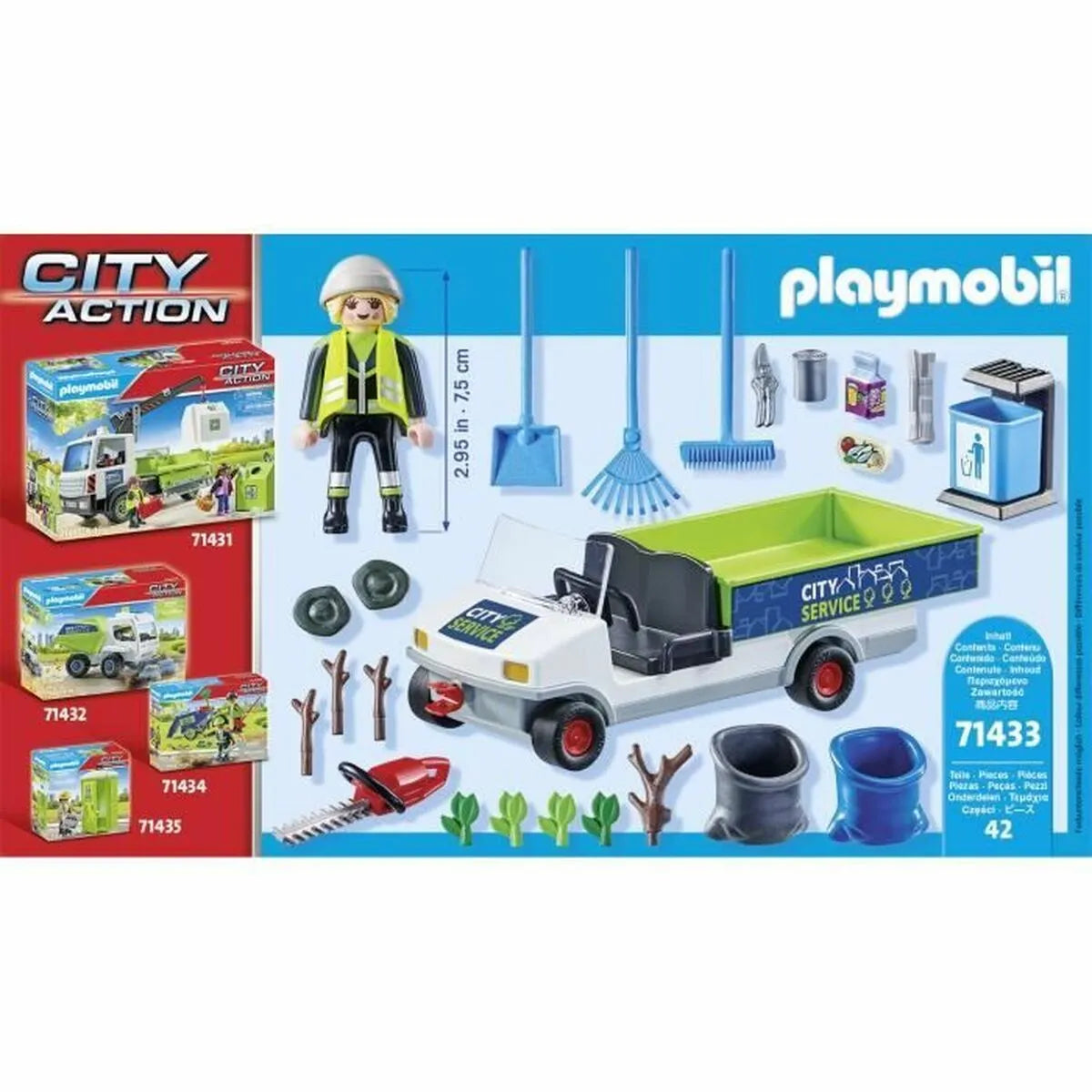 Playset Playmobil 71433 City Action - Hracie Sady