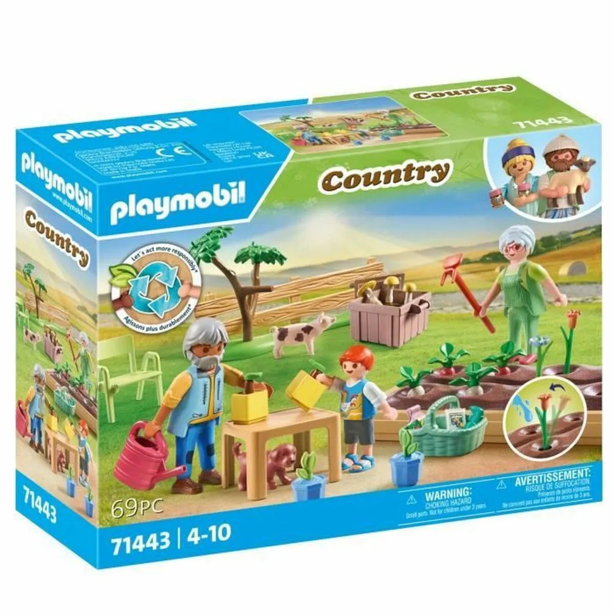 Playset Playmobil 71443 Country Plastické - Hracie Sady