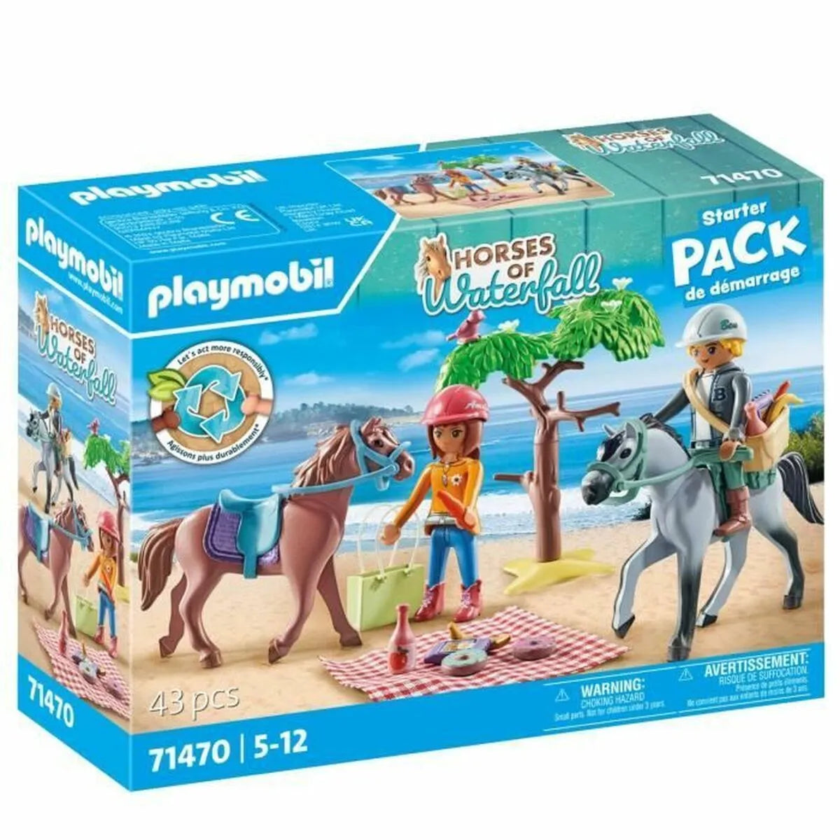 Playset Playmobil 71470 Horses Of Waterfall - Hracie Sady