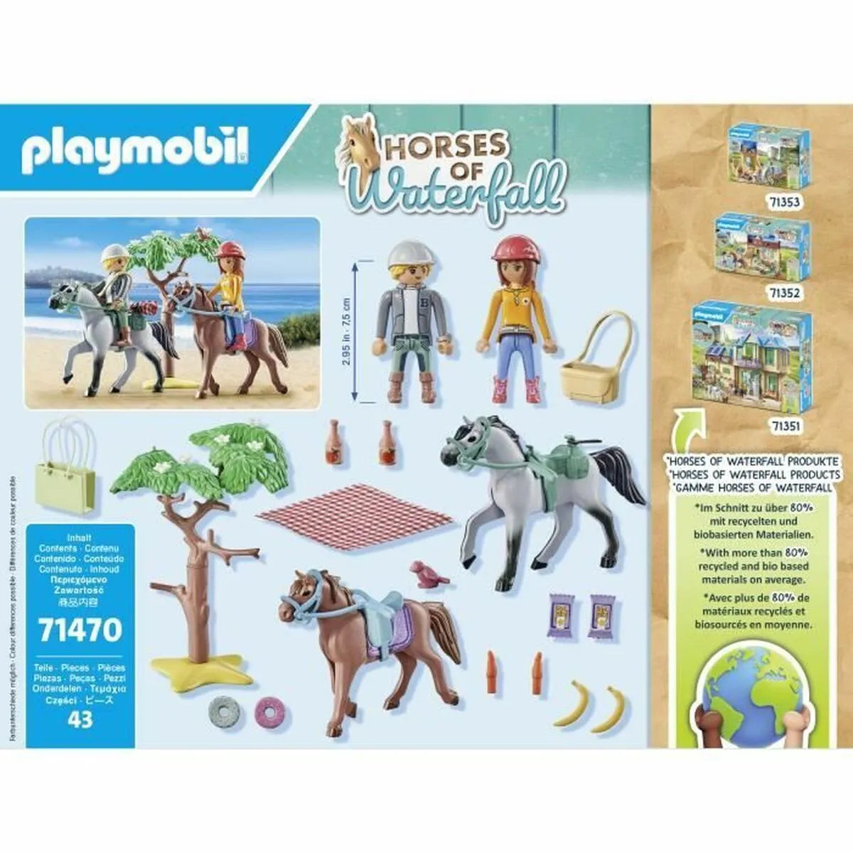 Playset Playmobil 71470 Horses Of Waterfall - Hracie Sady