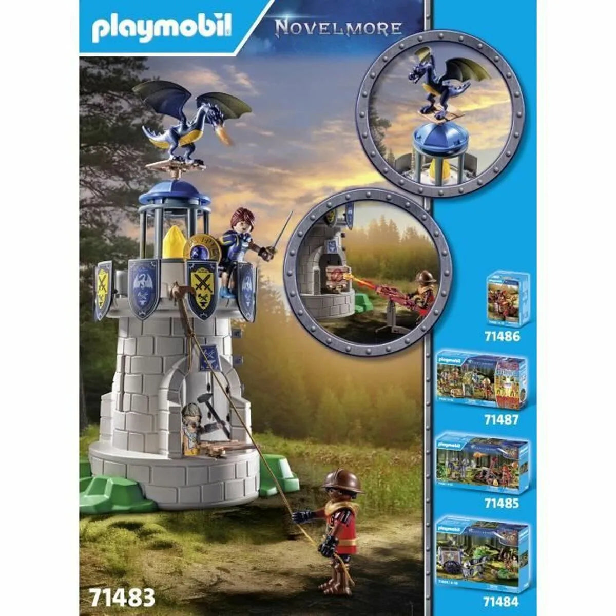 Playset Playmobil 71483 Navelmore - Hracie Sady