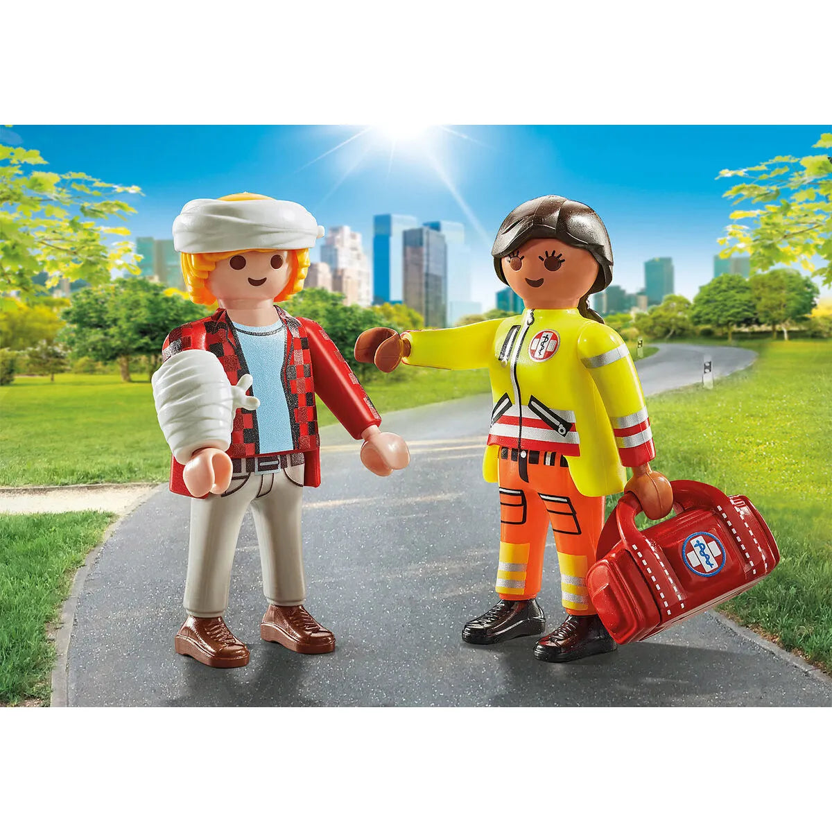 Playset Playmobil 71506 Doktor 6 Kusy - Hračky a Hry Bábiky Postavičky