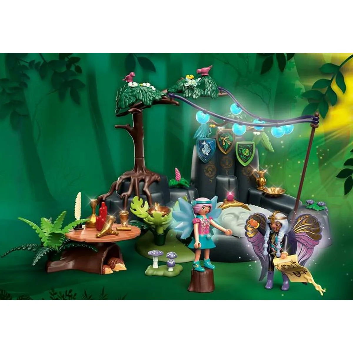 Playset Playmobil Adventures Of Ayum Spring Ceremony 70808 (108 Pcs) - Hračky a Hry Bábiky Postavičky