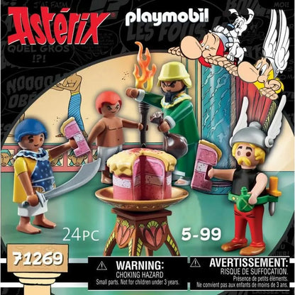 Playset Playmobil Asterix: Amonbofis And The Poisoned Cake 71268 24 Kusy - Hračky a Hry Bábiky Postavičky