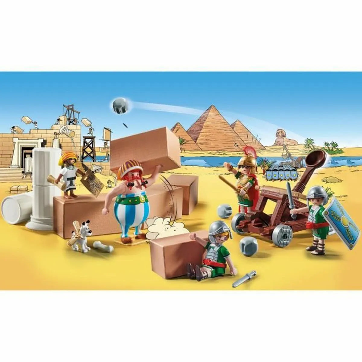 Playset Playmobil Astérix: Numerobis And The Battle Of Palace 71268 56 Kusy - Hračky a Hry Bábiky Postavičky