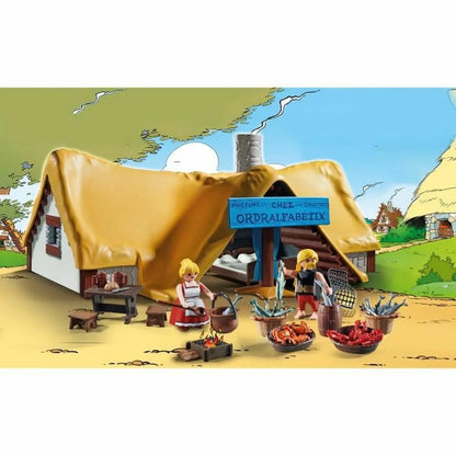 Playset Playmobil Astérix: Ordralfabetix Hut 71266 73 Kusy - Hracie Sady