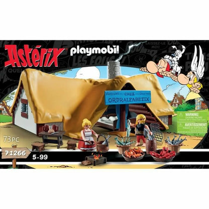 Playset Playmobil Astérix: Ordralfabetix Hut 71266 73 Kusy - Hracie Sady