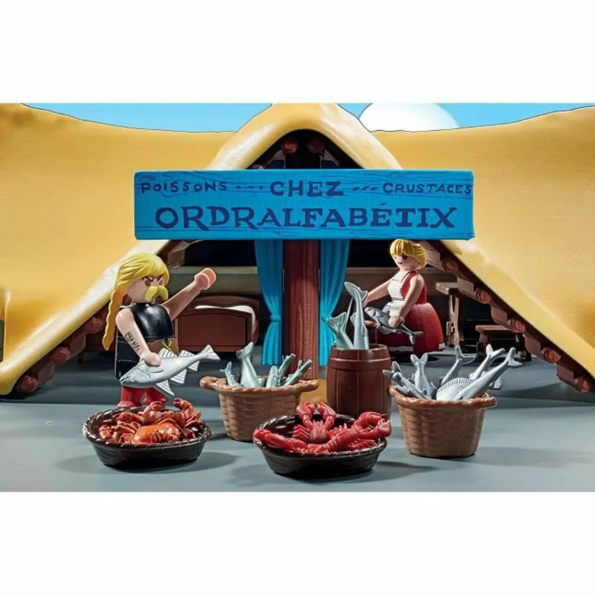 Playset Playmobil Astérix: Ordralfabetix Hut 71266 73 Kusy - Hracie Sady