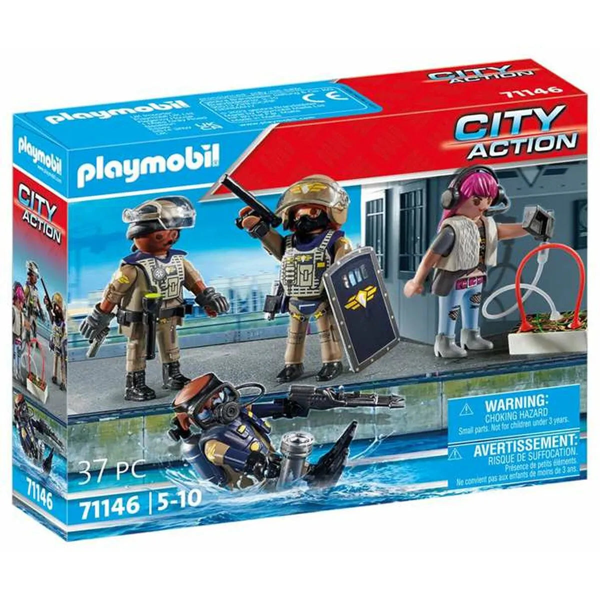 Playset Playmobil City Action 37 Kusy - Hračky a Hry Bábiky Postavičky