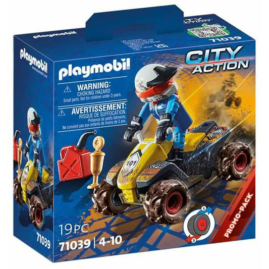 Playset Playmobil City Action Offroad Quad 19 Pcs 71039 - Hracie Sady