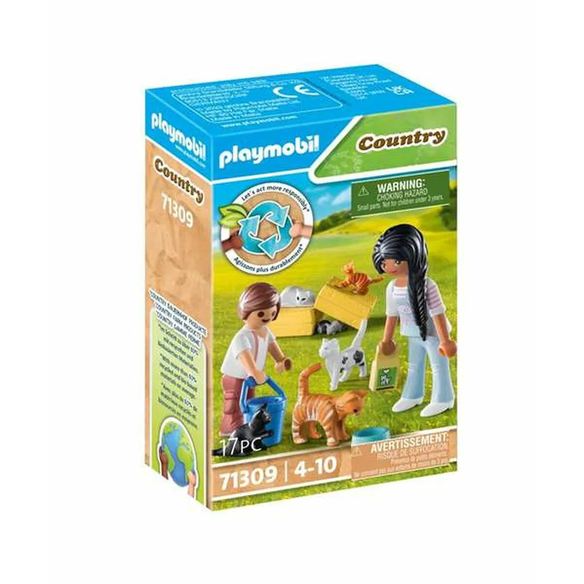 Playset Playmobil Country Mačiek 17 Kusy - Hracie Sady