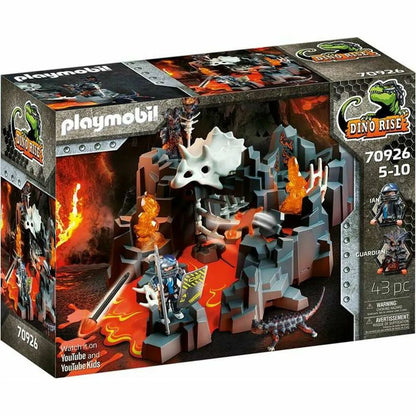 Playset Playmobil Dino Rise Lava Fountain Guardian 70926 - Hračky a Hry Bábiky Postavičky