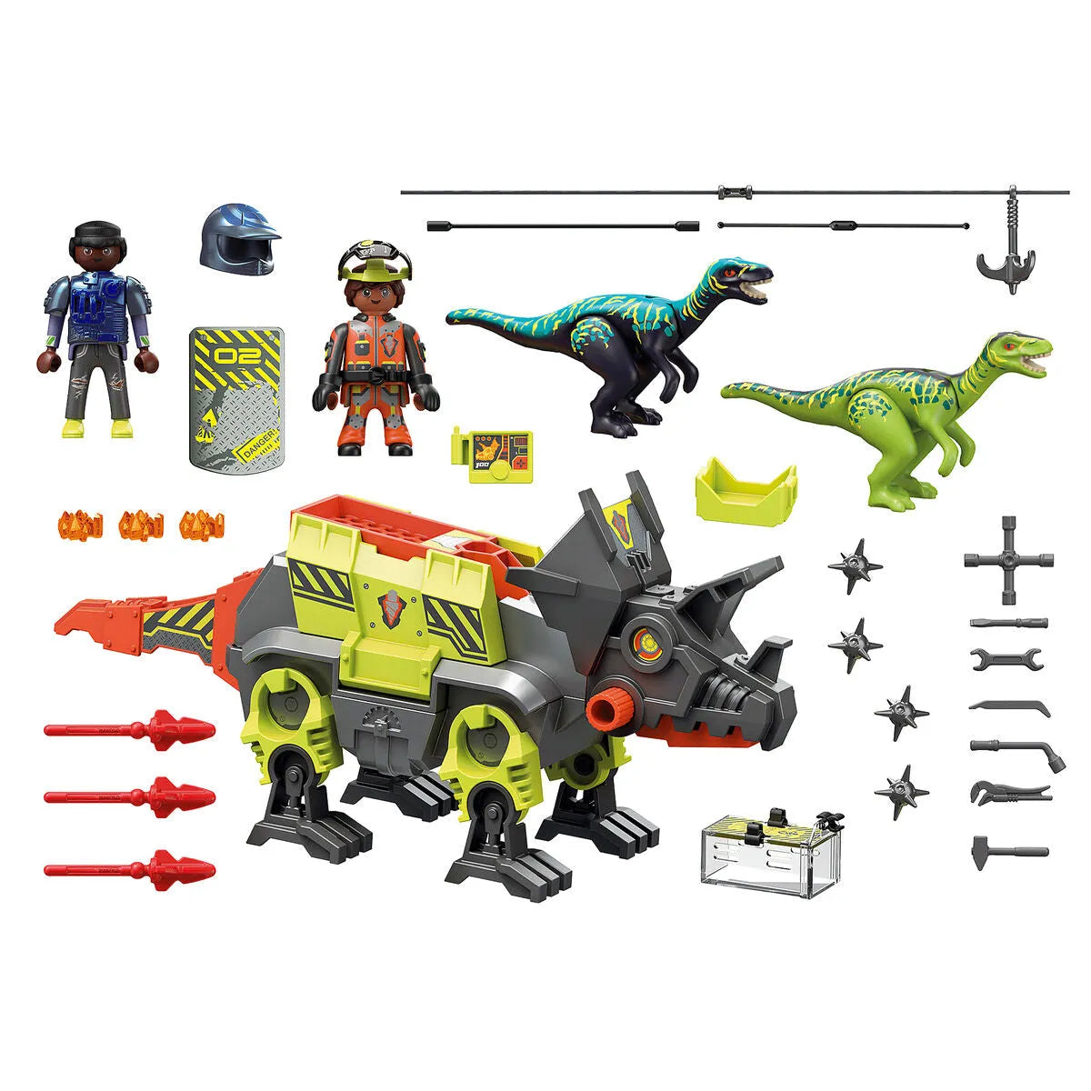 Playset Playmobil Dino Rise Robo-dino Combat Machine 70928 - Hračky a Hry Bábiky Postavičky