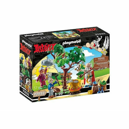 Playset Playmobil Getafix With The Cauldron Of Magic Potion Astérix 70933 (57 Pcs) - Hračky a Hry Bábiky Postavičky