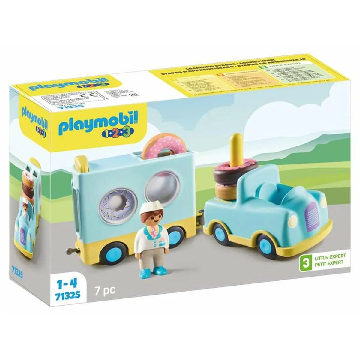 Playset Playmobil Nákladné Auto Donut 7 Kusy - Hračky a Hry Bábiky Postavičky