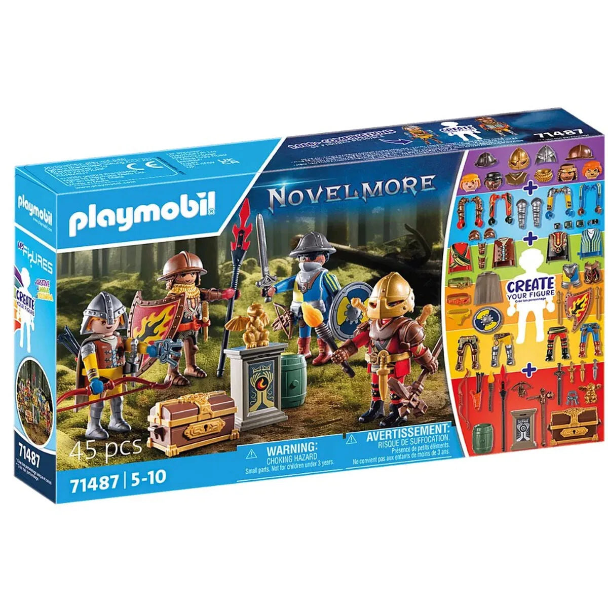 Playset Playmobil Novelmore 45 Kusy - Hračky a Hry Bábiky Postavičky