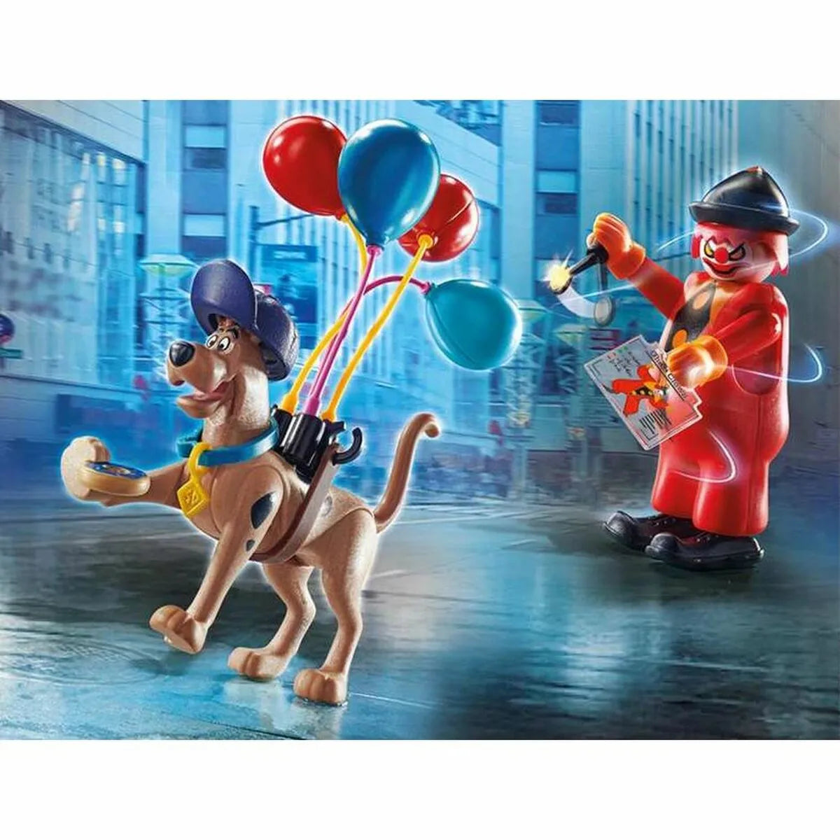 Playset Playmobil Scooby Doo Adventure With Ghost Clown 70710 - Hračky a Hry Bábiky Postavičky