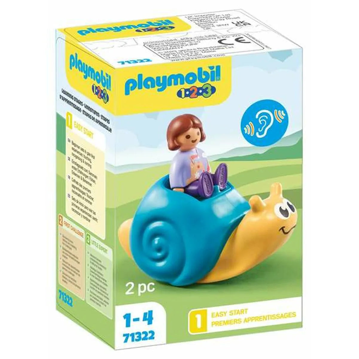 Playset Playmobil Slimák 2 Kusy - Hračky a Hry Bábiky Postavičky