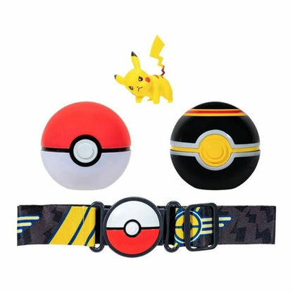 Playset Pokémon Clip Belt ?N’ Go - Pikachu - Hracie Sady