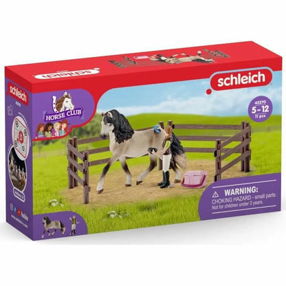 Playset Schleich Andalusian Horses Care Kit Plastické - Hračky a Hry Bábiky Postavičky