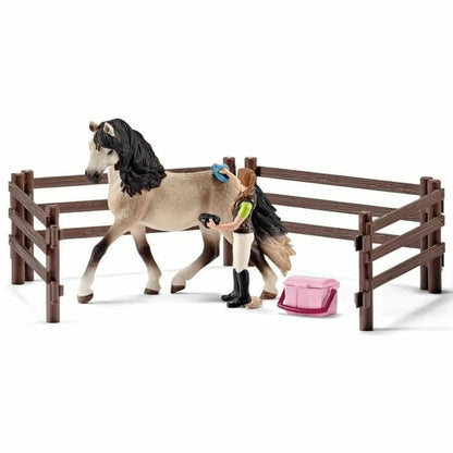 Playset Schleich Andalusian Horses Care Kit Plastické - Hračky a Hry Bábiky Postavičky