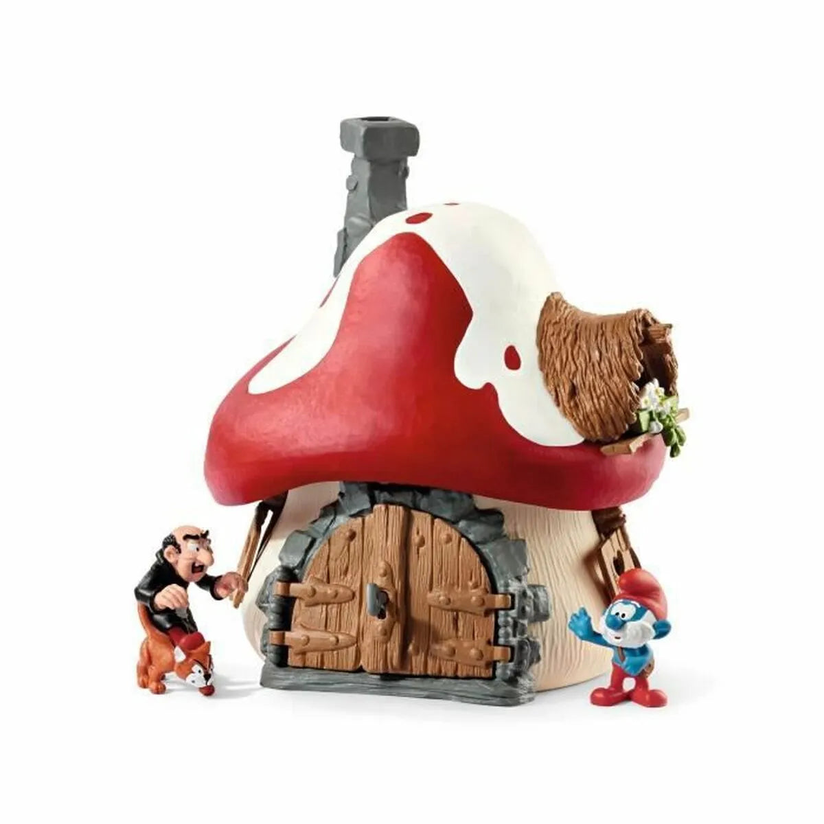 Playset Schleich Smurf House With 2 Figurines - Hračky a Hry Bábiky Postavičky