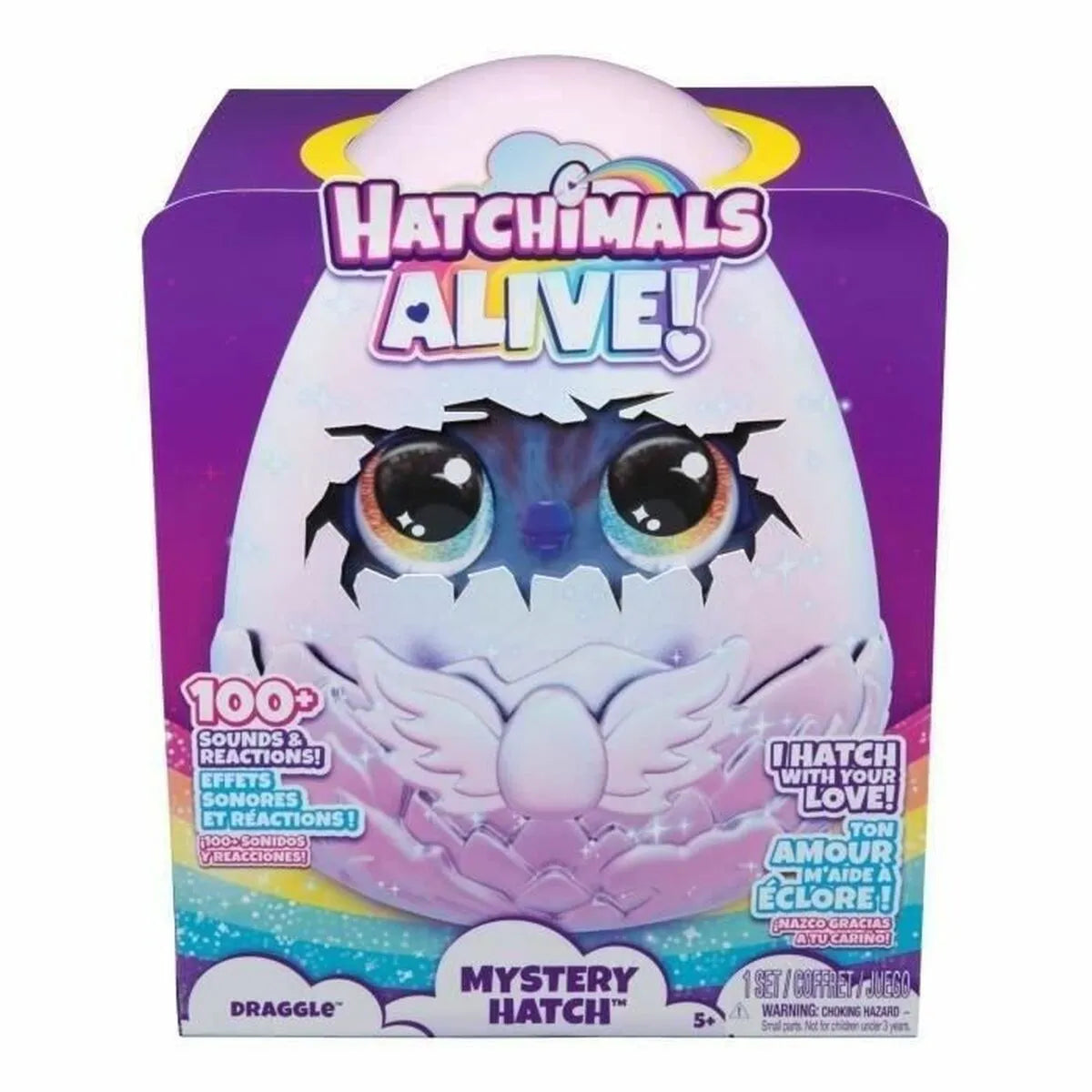 Playset Spin Master Draggle Hatchimals Alive Secret Hatch - Hracie Sady